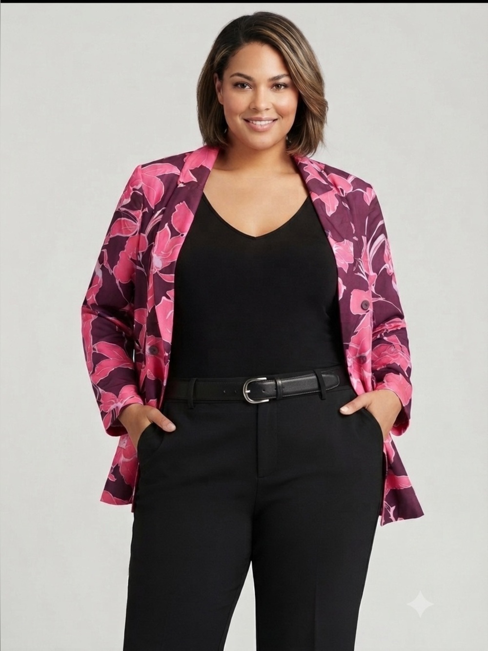 Venus Floral Blazer